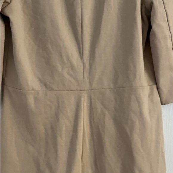 COS Elegant Cream Day Dress with slit detail size small - Picture 9 of 12